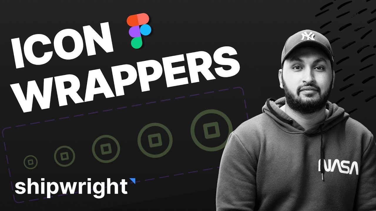 Preview of Using icon wrappers in Figma